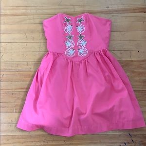 Lily Pulitzer Coral Seashell Dress